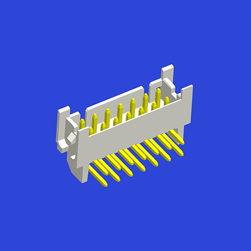 PHT 2.0mm PITCH 90°WAFER 側扣雙排彎針