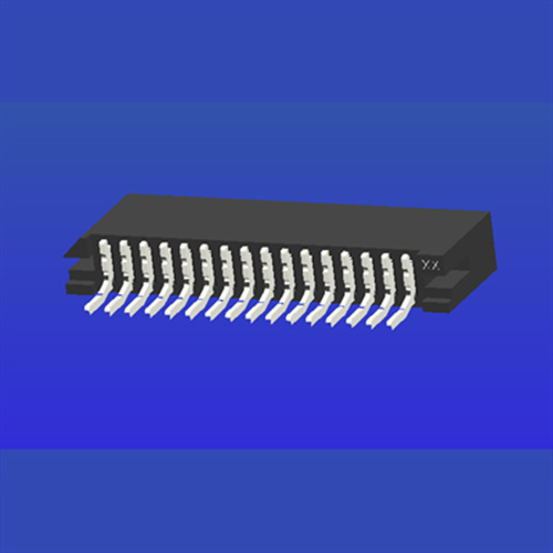1.25mm間距C型臥貼雙面接FPC