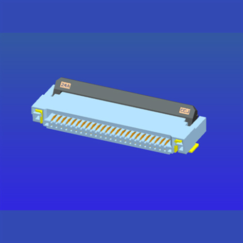 0.5mm間距2.0高前插后掀式FPC