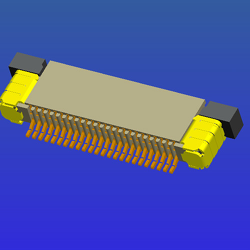 0.5mm間距全包上接抽屜式FPC