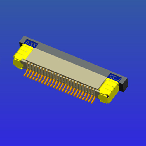 0.5mm間距全包下接抽屜式FPC